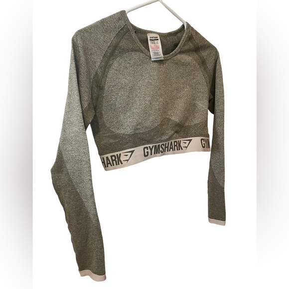 Gymshark Tops - Gymshark Women’s Flex Gymshark Long Sleeve Crop Top